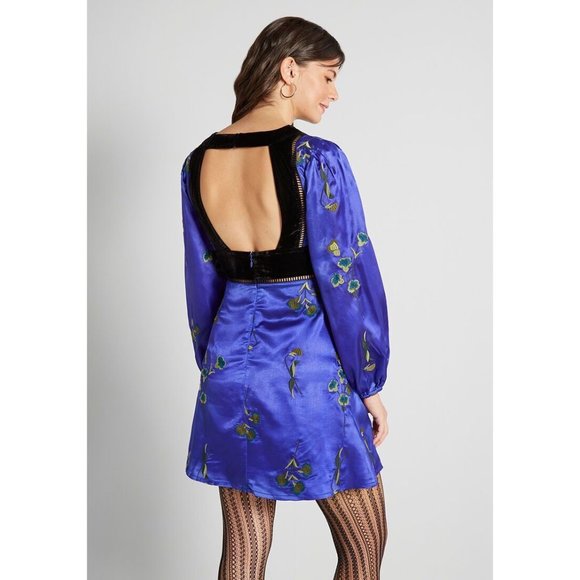 Modcloth | NWT World Traveler's Tea Time Mini Dress - Picture 4 of 17